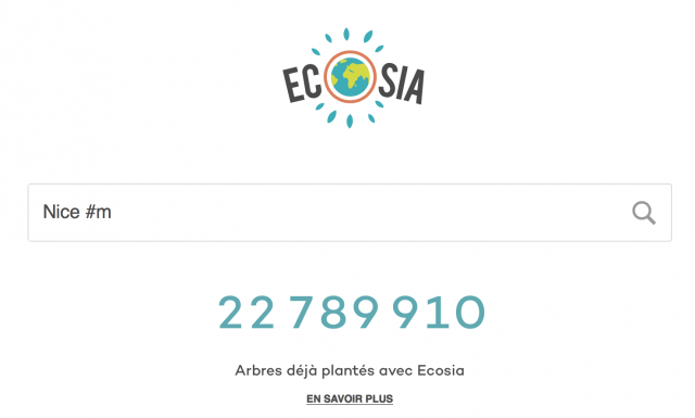 ecosia.org moteur de recherche