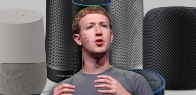 enceinte connectée de facebook