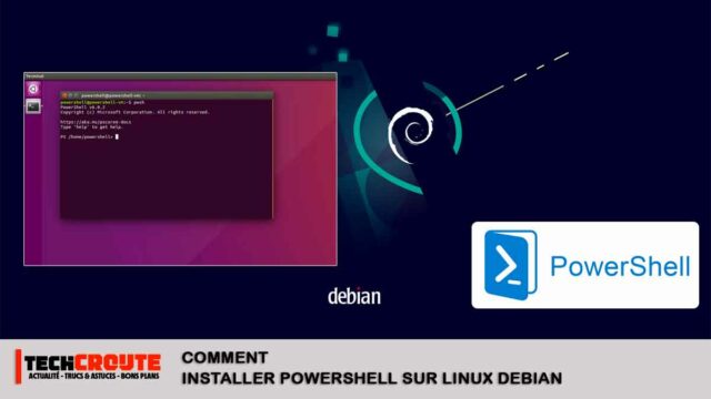 Microsoft-powerShell-Linux-debian