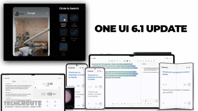 One UI 6.1 mise a jour