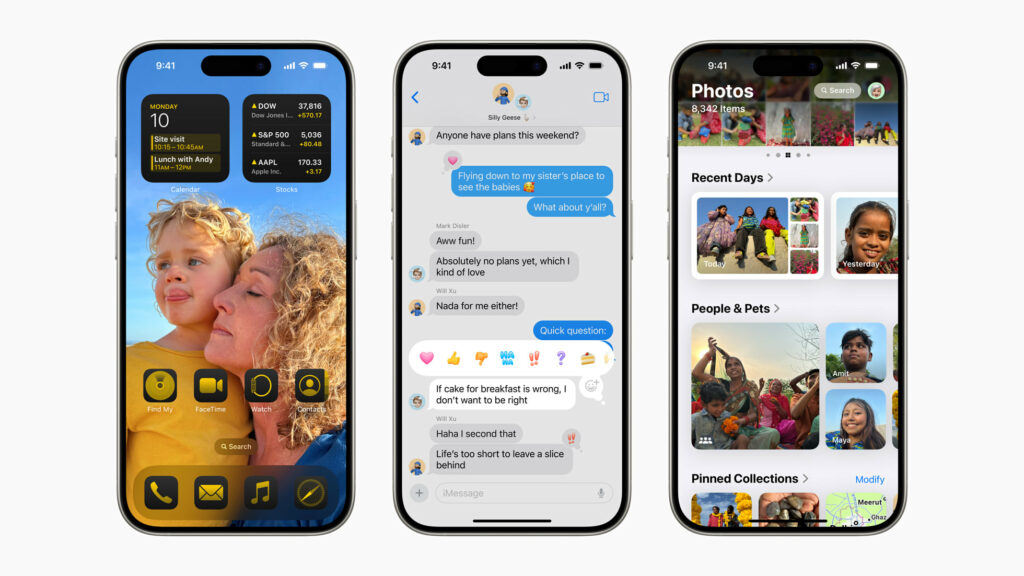  les nouveautés de la version finale d’iOS 18 et d'iPadOS 18