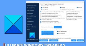 ultimate windows-tweaker pour Windows 11