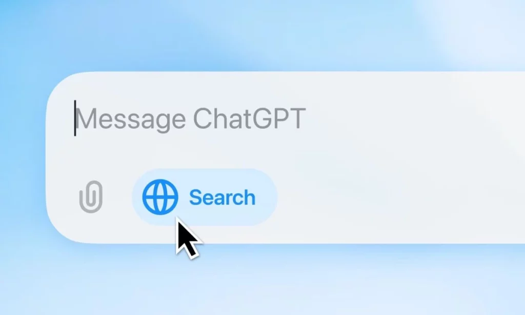 chatGPT search